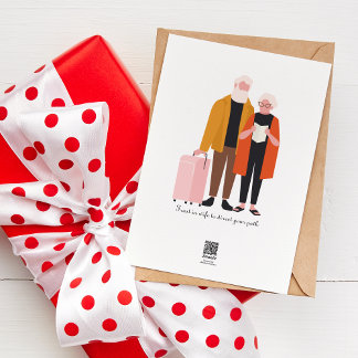 Vertrouw op vrouw om je weg te leiden - Jubileum Kaart