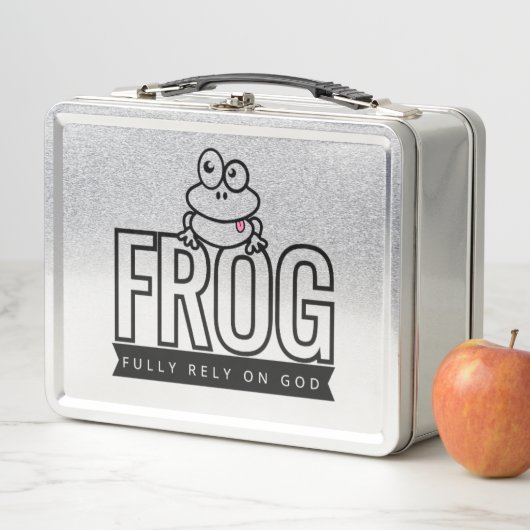 Vertrouw volledig op de goede Christelijke lunchbo (In situ)