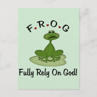 Vertrouw volledig op God Briefkaart