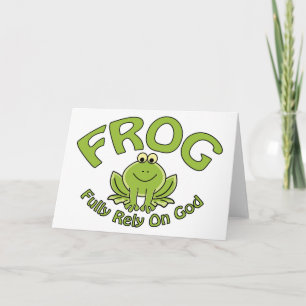 Vertrouw volledig op God Kaart