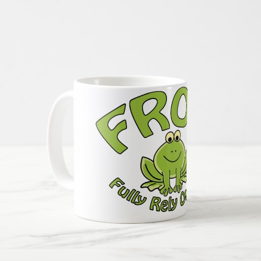 Vertrouw volledig op God Koffiemok (Voorkant links)