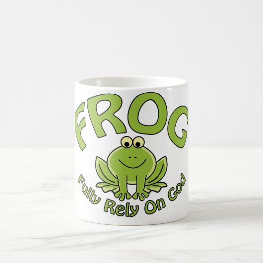 Vertrouw volledig op God Koffiemok (Center)