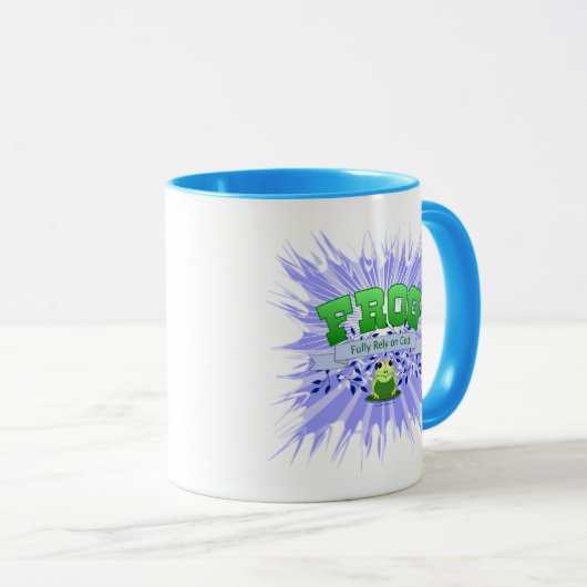 Vertrouw volledig op God Mok (Voorkant rechts)