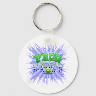 Vertrouw volledig op God Sleutelhanger