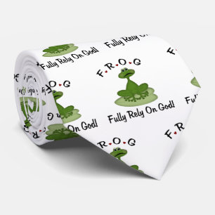 Vertrouw volledig op God Stropdas