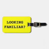 Vertrouwd bagagelabel voor zakken en koffers (Voorkant horizontaal)