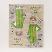 Vertrouwd Gezegde dat ik geen ochtendkarikatuur do Legpuzzel (Verticaal)