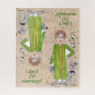 Vertrouwd Gezegde dat ik geen ochtendkarikatuur do Legpuzzel