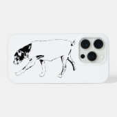 Vertrouwd kalm houden iPhone hoesje (Achterkant horizontaal)