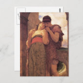 Vertrouwd kunstschilderij briefkaart (Voorkant / Achterkant)