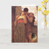 Vertrouwd kunstschilderij kaart (Gele Bloem)