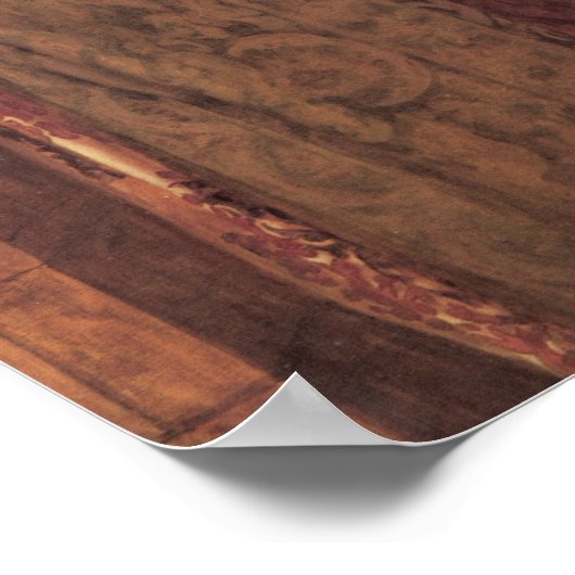 Vertrouwd kunstschilderij poster (Hoek)