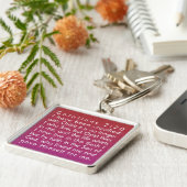 Vertrouwd met Christus Sleutelhanger (Zijkant)