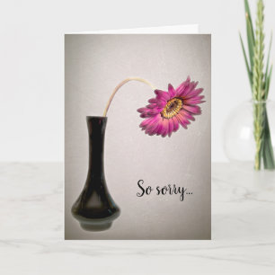 Vertrouwd op Birthday Daisy in Vase Kaart