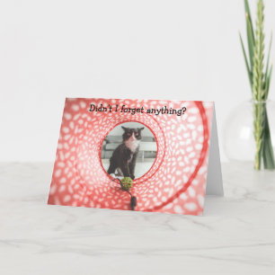 Vertrouwd op Birthday? Funny Card met Cat Kaart