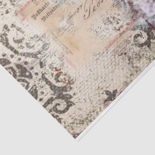 Vertrouwdag en loskoppeling van kant tissuepapier (Detail)