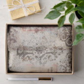 Vertrouwdag en loskoppeling van kant tissuepapier (Geschenk)