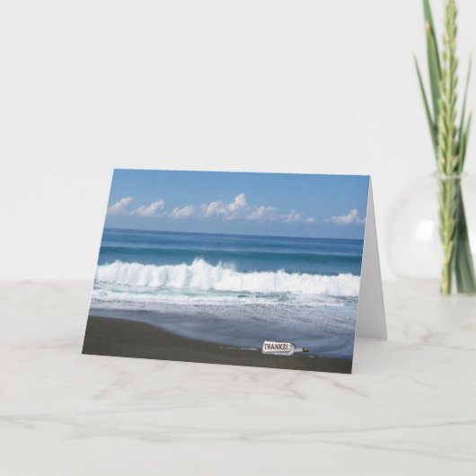 Vertrouwde Bedankt! Bedankkaart (Voorkant)