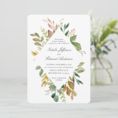 Vertrouwde bruine en goudbruingebladerte (Staand voorkant)