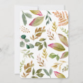 Vertrouwde bruine en goudbruingebladerte (Achterkant)