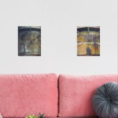 Vertrouwde industriële objecten in stedelijk lands muurkunst sets (Woonkamer)