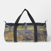 Vertrouwde industriële objecten in stedelijk lands plunjezak (Voorkant)