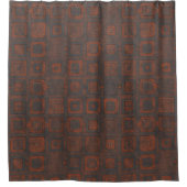 Vertrouwde metalen vierkanten douchegordijn (Voorkant)