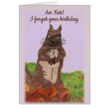 Vertrouwde verjaardag, vergeten verjaardag met eek