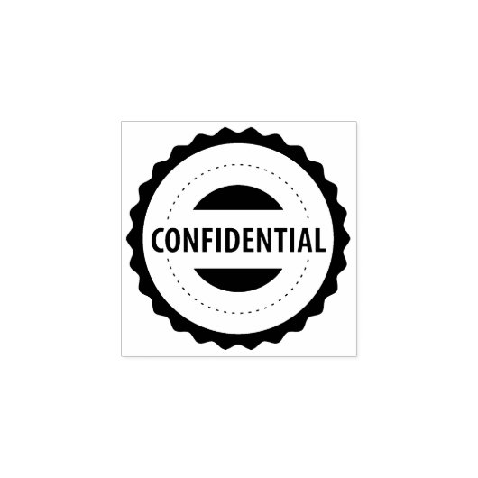Vertrouwelijk, accountant, klein bedrijf rubberstempel (Afrduk)
