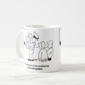 Vertrouwelijk afvalbeheer koffiemok (Voorkant links)