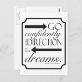 Vertrouwelijk Briefkaart (Voorkant / Achterkant)