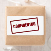 Vertrouwelijk LG-etiket Etiket (Insitu)