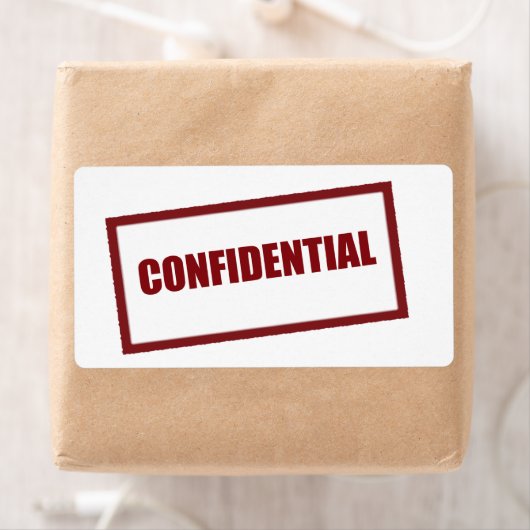 Vertrouwelijk LG-etiket Etiket (Insitu)
