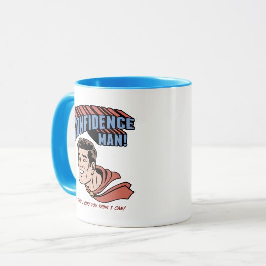 Vertrouwelijk Man! Mok (Voorkant links)