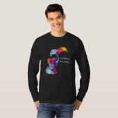 Vertrouwelijk niet-binaire regenbooggenderFlexibel T-shirt (Voorkant volledig)