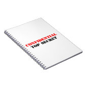 Vertrouwelijk Notitieboek (Rechterzijde)