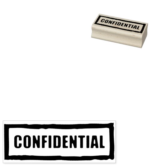 Vertrouwelijk Rubberstempel (Gestempeld)