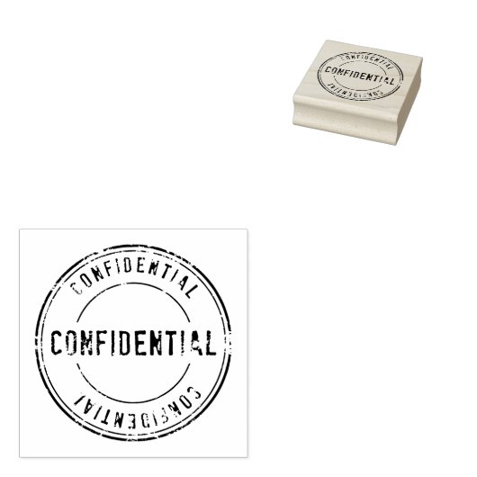 Vertrouwelijk Rubberstempel (Gestempeld)