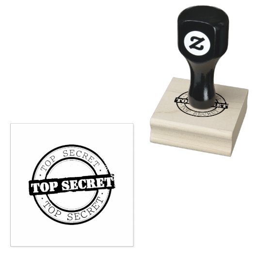 Vertrouwelijk teken rubberstempel (Gestempeld)
