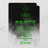 Vertrouwelijk Top Geheim VIP Feest Kaart (Voorkant / Achterkant)