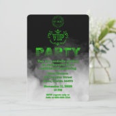 Vertrouwelijk Top Geheim VIP Feest Kaart (Staand voorkant)