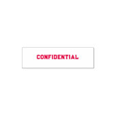 Vertrouwelijk Zelfinktende Stempel (Design)