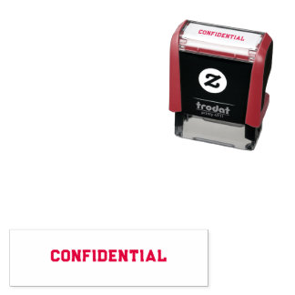 Vertrouwelijk Zelfinktende Stempel