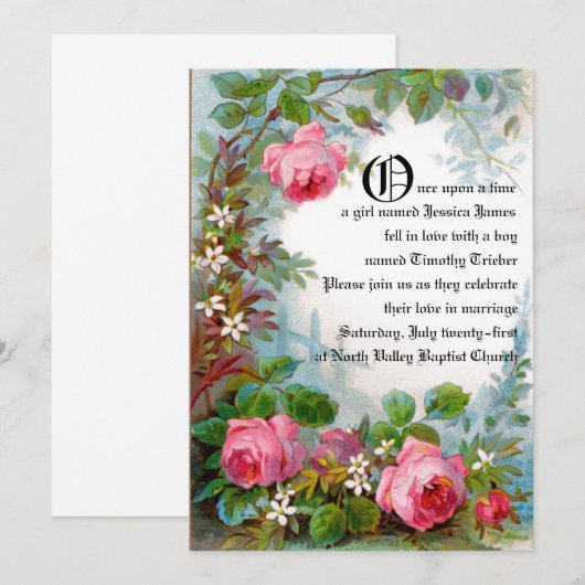 Vertrouwelijke aankondiging (Voorkant / Achterkant)