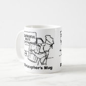 Vertrouwelijke afvalverwerking. Naam toevoegen Keu Koffiemok (Voorkant links)