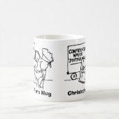 Vertrouwelijke afvalverwerking. Naam toevoegen Keu Koffiemok (Center)