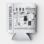 Vertrouwelijke begeleiding, geen annulering blikjeskoeler (Voorkant)