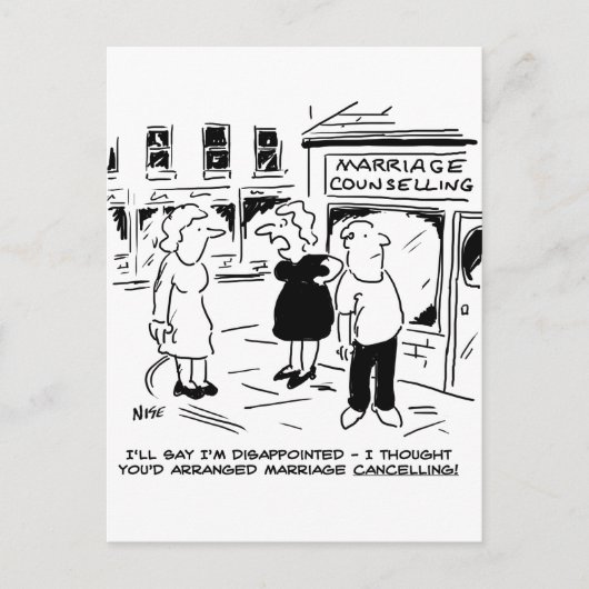 Vertrouwelijke begeleiding, geen annulering briefkaart (Voorkant)