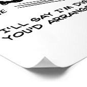 Vertrouwelijke begeleiding, geen annulering poster (Hoek)