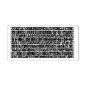 Vertrouwelijke Documentbeveiliging Zelfinktende Stempel (Design)